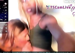 Excited Latina Tgirls having fun Part 4