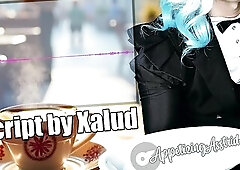 [TF4M] At Your Service, Trans Waitress Let's U Touch Her All Over - POV Roleplay - NSFW ASMR