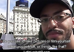 Amateur Twink Latino Venezuelan Tourist Fucked For Cash On The Streets Of Buenos Aires POV