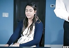 Alina Lopez religious teen confesses her sins to bishop and gets fucked