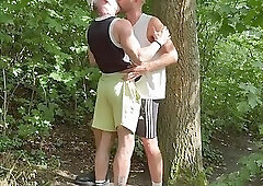 Cruising Hookup - Rough in the Woods