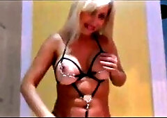 Loira gostosa: Blowjob, Doggy  Cowgirl Porn