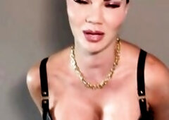 Stepmummy is feeling and looking like such a leather screw whore! Let me have my dirty way with that weenie, sucking, licking, banging, riding and goi