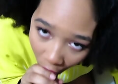Ebony Yummy Make White Fan Cum In A Matter Of Seconds