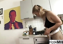 Polish mother I'd like to fuck takes it up the butt