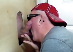 Gloryhole newcomer Is Hooked On The sensing
