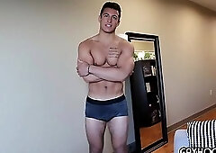 Handsome Hunk Taylor Shift JERKS His COCK For You