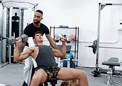 NoirMale Phat Dark-Hued Fuckpole Remy Cruze is Perceiving this Ample Spear Parent