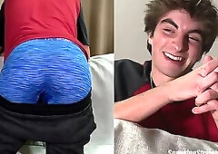 Frat Boy Spanked