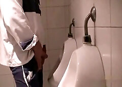 Without a condom Parent in the Gas Station RESTROOM