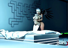 A Hot Young Space Girl Gets Fucked By Female Android - Car Toon