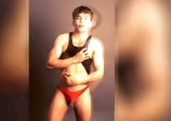 Jhayden Cruz's birthday photoshoot goes from fully dressed to completely nude