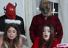 This Compilation, Stepdads Swap Daugters And Banged Them