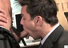 Big dick gay oral sex with cumshot