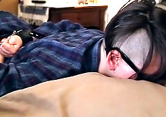 Young Emo Girl Foot Job