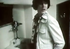 Best male in horny blowjob, vintage homo sex clip