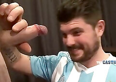 Lionel's second audition with Adrian - First time Ass fucked