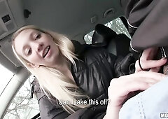 Beautiful sex in the cowgirl pose with a hot blonde Mina