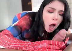 Lustful cosplay supergirl unbelievable sex scene