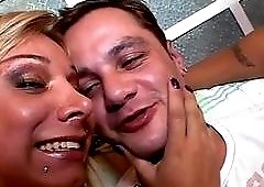 Compelling shemale seductress fucks her friend and her horny boyfriend
