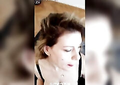 Smoke Break Surprise: Karla's Casual Chat Turns Into Sloppy Deepthroat POV Facial!