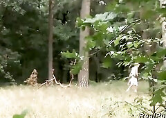 Voyeur filming a bizarre sexy German mother I'd like to fuck