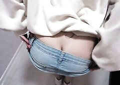 That guy finished her in shorts and so that babe went to screw a ally - Rhea Gingertail