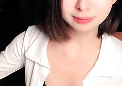 Japanese teen getting toyed and extremely tickled