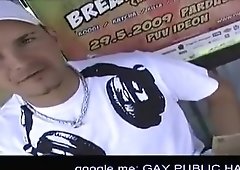 Best male in fabulous public sex, bareback homosexual xxx clip