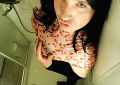 Sissy MelanieBee's faux-cock rail