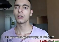 Testing an amateur latin ass and blowjob technique