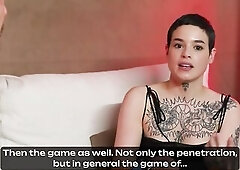 Saba Lapiedra's 1st Time Double Penetration Experience