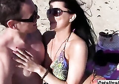 Romi Rain picks up college man Romeo Price on spring break vacation, who makes Romi feel like a youthful kitten once more!