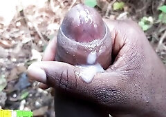 Stud with Large Veiny Dong tries to hold in his Cum and Failed- This chab nutted Twice!