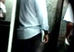 Public Restroom Sucking