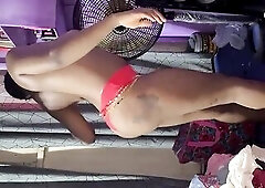 Ghanagirlfriend have a fun my cock so much in the morning time