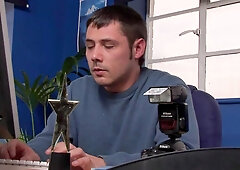 Horny assistant just got her pussy dismissed by her big dicked boss