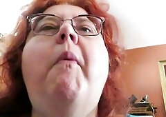 Gum chewing and blowing by Wicked Nurse Vicki