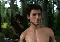 Cuckold Boyfriend His Girlfriend And his Friend In The Forest
