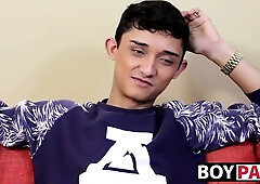 Indian dude Casey Xander enjoys his solo session time