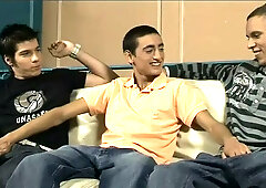 Hard dick fuck with Diego, Fancoise and Mikel