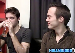 Three twinks showing an insigth in their crazy lifestyle