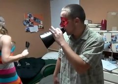 Twinks give a cute mouth job