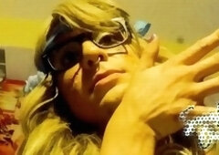 Behind the, femboy asshole