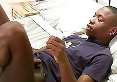 BBC twink ass stretched after horny BJ