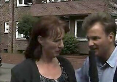 Blond mother i'd like to fuck giving an interview