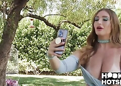 Sex-Curious Bitch Skylar Snow Asks Nade Naughty For Bizarre Anal Sex!