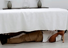 Lustful bimbo interraial X-rated clip