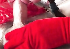 FLAWLESS ORAL-SEX to my BOSS. THIS CHAB CUMS IN MY THROAT very HARD and I SUCK HIM DRY.