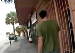 Gay white guy picks up very cute  thug